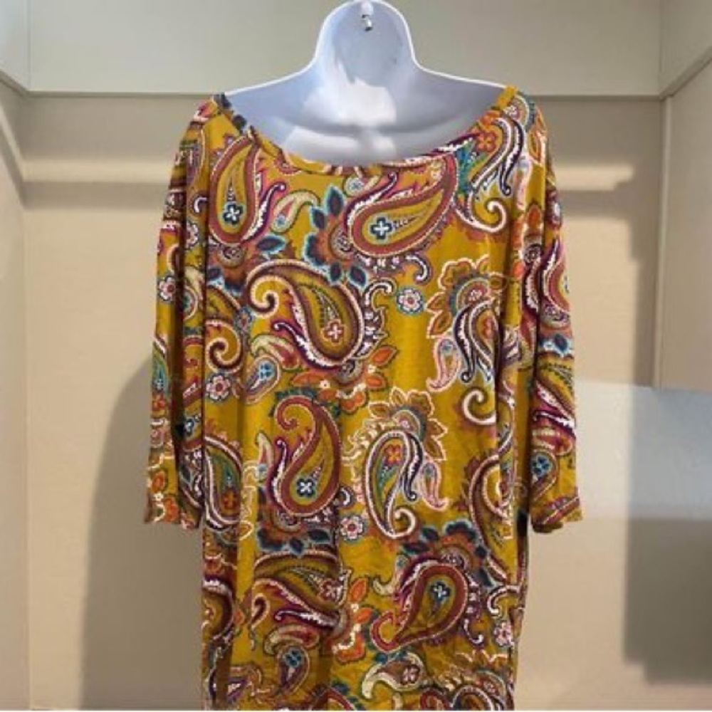 Multi color tunic.